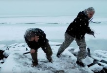 Két magyar mester mutatja meg az Espada y Daga csínját-bínját a jeges Balatonon (videó)