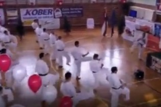 Karate Maraton – indulás