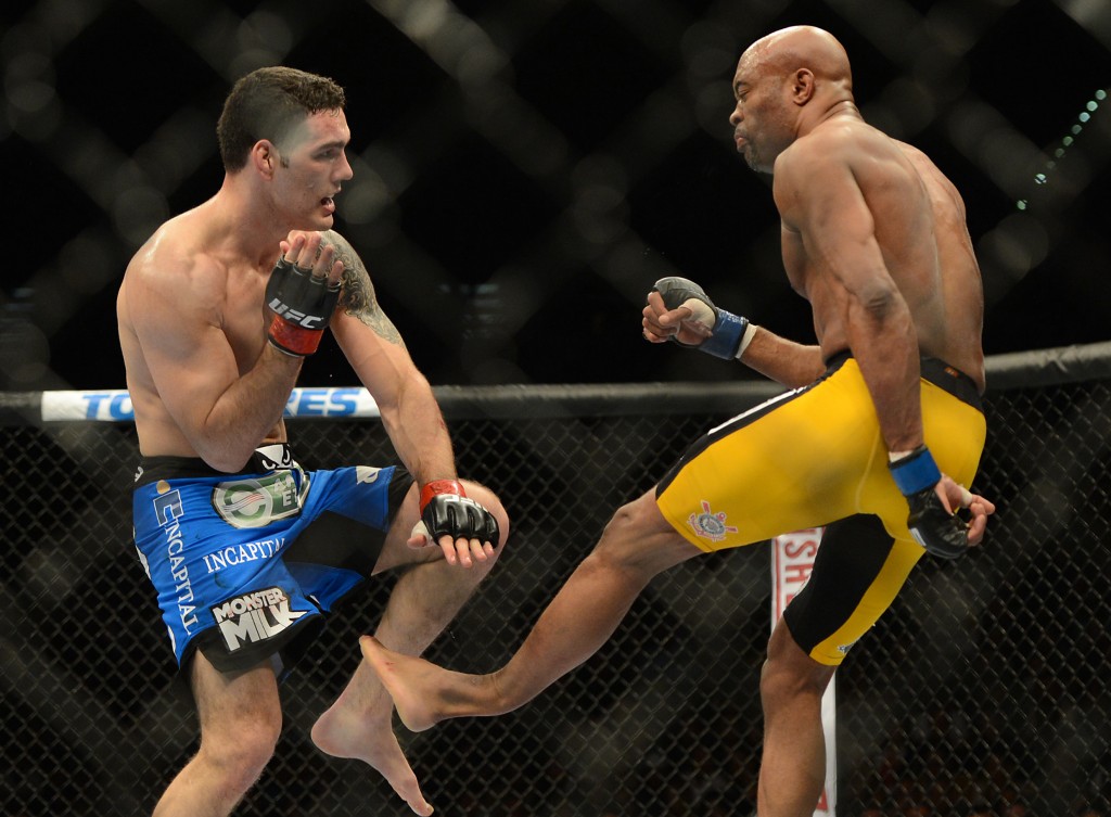 MMA: UFC 168-Weidman vs Silva
